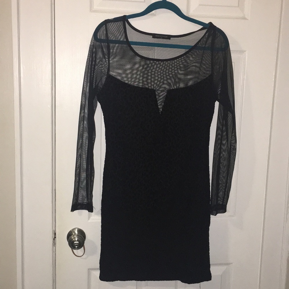 Cheetah print mini dress